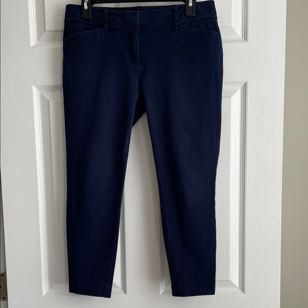 NY&C Navy Blue Ankle Pants